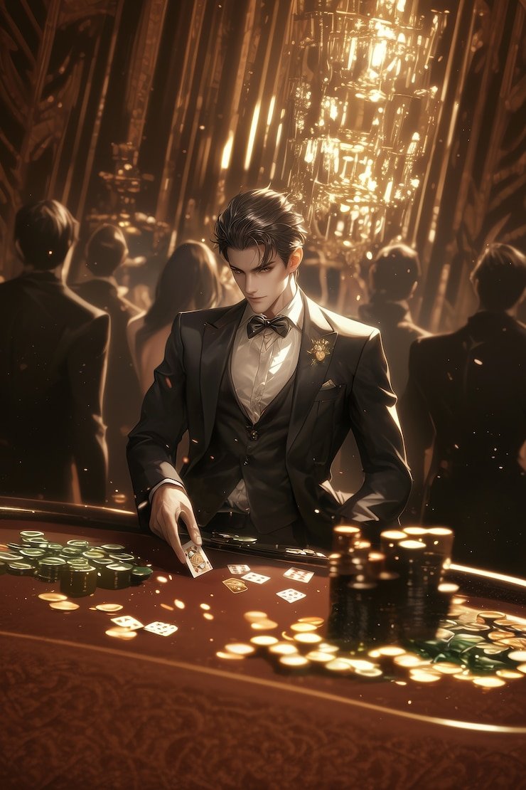 Antarmuka aplikasi mobile playstar77 menampilkan meja live-dealer dan menu navigasi di bawah layar